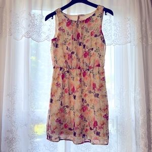 Eyeshadow Floral Mini-Dress M